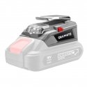 GRAPHITE USB adapter - LED Energy + flashlight GRAPHITE USB adapter - LED Energy + flashlight