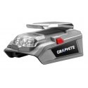 GRAPHITE USB adapter - LED Energy + flashlight GRAPHITE USB adapter - LED Energy + flashlight