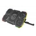 EGC107 Esperanza žaidimų aušinimo padėklas, skirtas nešiojamojo kompiuterio led rgb breva