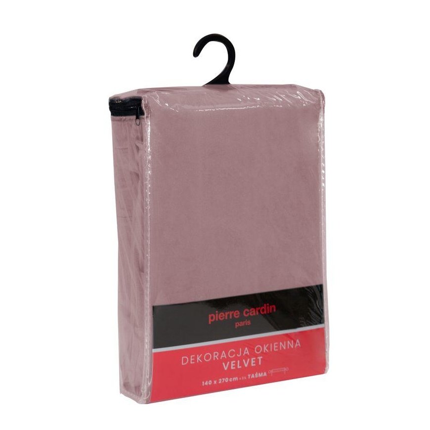 Eurofirany PIERRE CARDIN SIBEL Naktinė užuolaida iš minkšto aksomo, 260 g/m2, 140X270 cm, juosta / t – 3