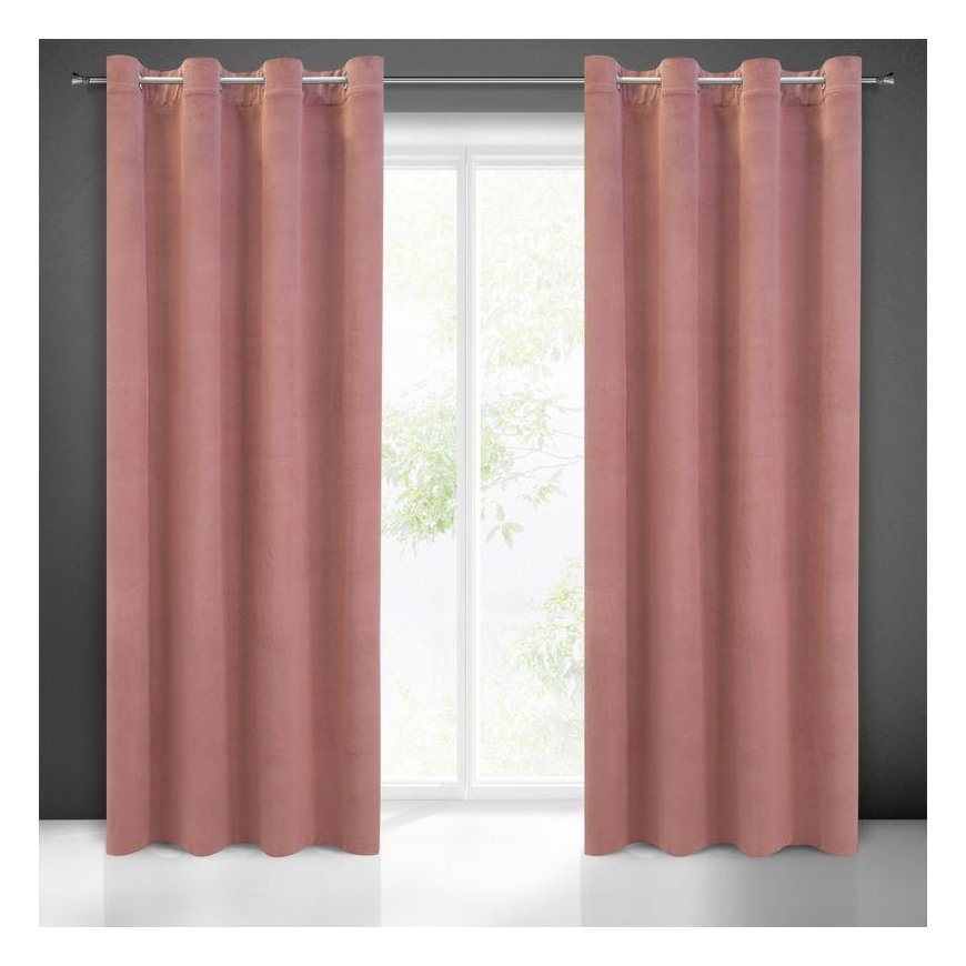 Eurofirany ZAS / MILO / C. Pink 140X250 TRANS