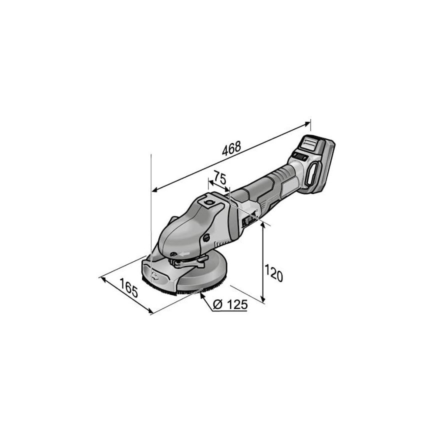 Cordless sander FLEX SE 125 18.0-EC – 6