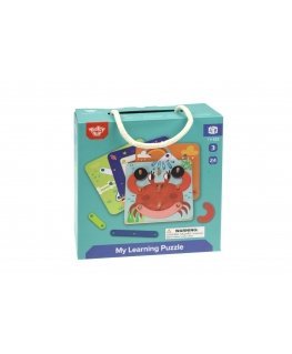 Tooky Toys Wooden educational puzzle Tooky Toy animals