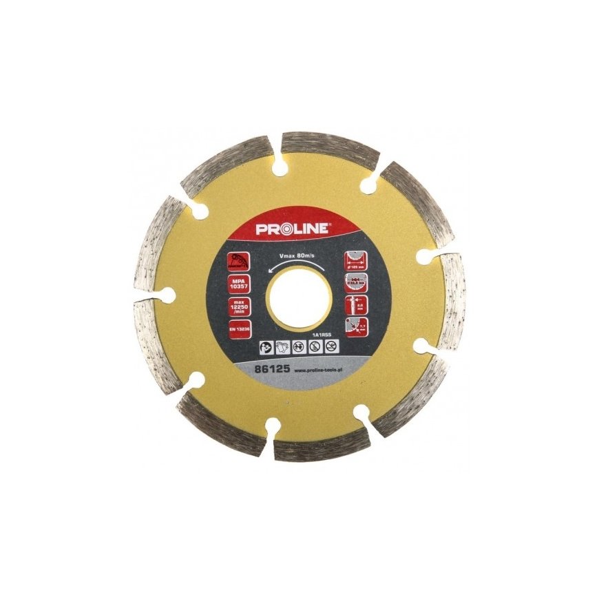 Proline Segmented diamond discs (building material) 230 * 2.8 * 7.5 * 22.23 proline