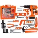 Lean Cars Handyman Set Screwdriver Baterija Hammer Saw