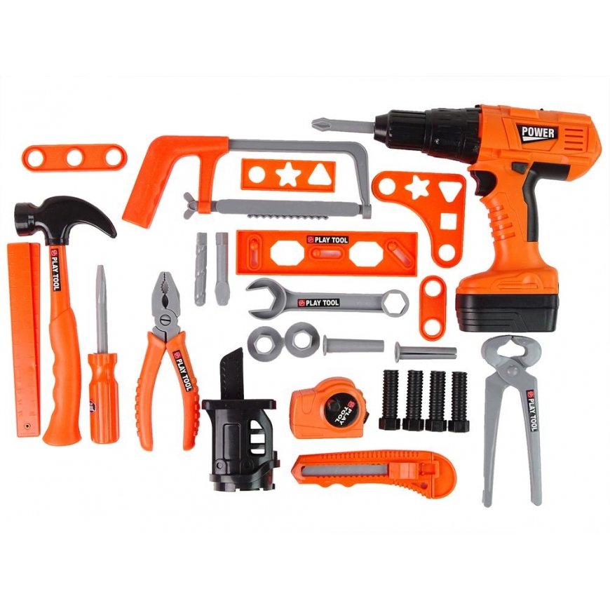 Lean Cars Handyman Set Screwdriver Baterija Hammer Saw – 2