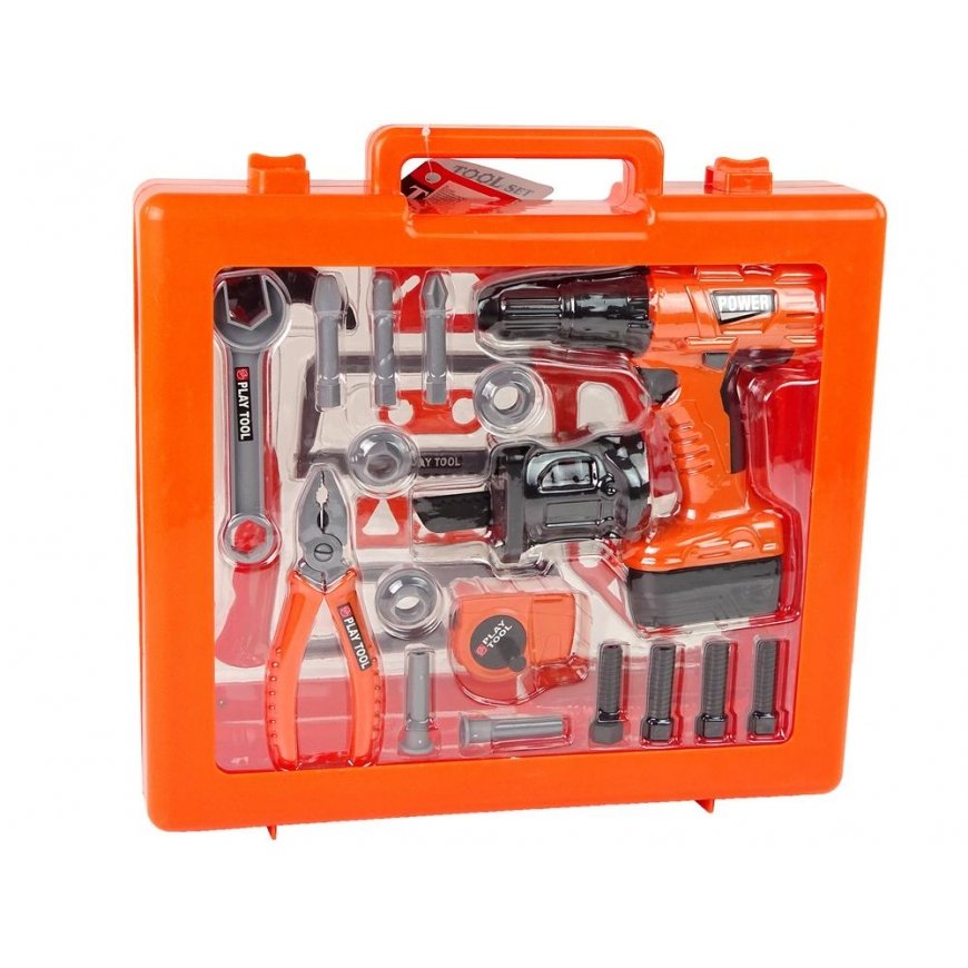 Lean Cars Handyman Set Screwdriver Battery Hammer Saw – 3