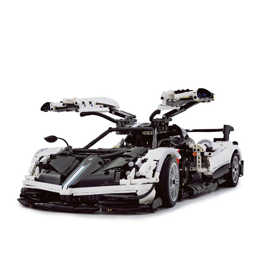 RASTAR 1: 8 scale prefabricated car model Pagani Huayra BC Bricks, 97910 – 3