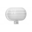 Orno LASO, sodo šviestuvas su judesio jutikliu 180°, 1x60W, E27, IP44, plastikinis, baltas Orno LASO, sodo šviestuvas su judesio jutikliu 180°, 1x60W, E27, IP44, plastikinis, baltas