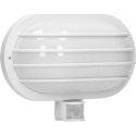 Orno LASO, garden light with motion sensor 180°, 1x60W, E27, IP44, plastic, white