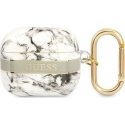 Guess Marble Strap Collection protective case for AirPods 3, gray