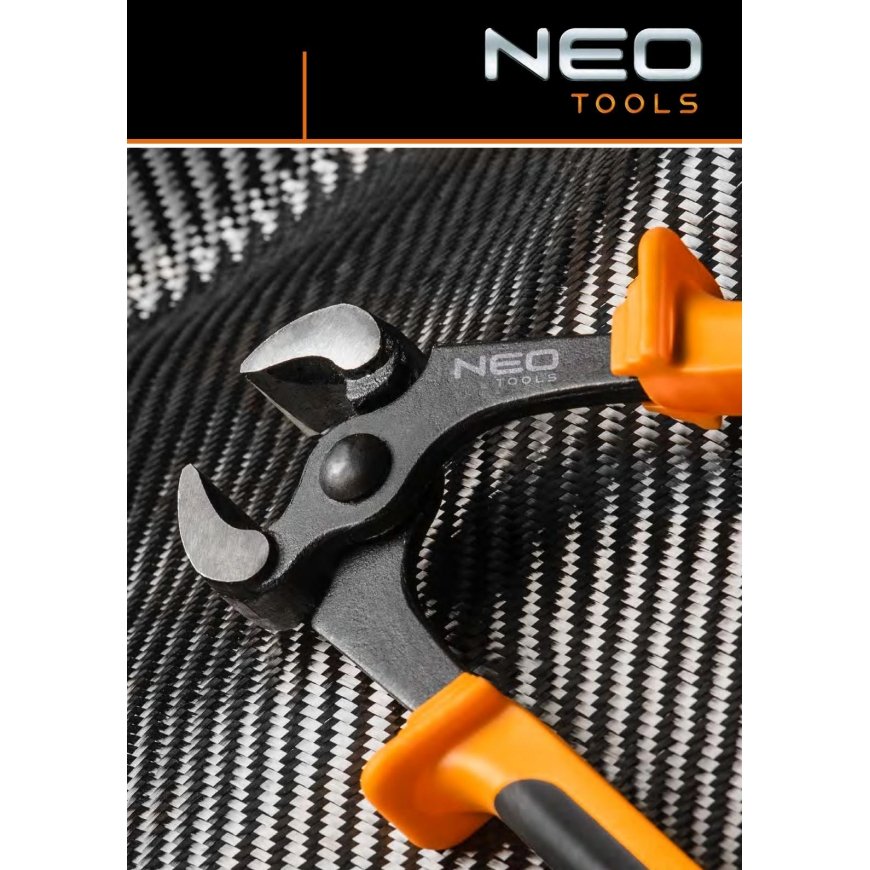 Neo lakštinio metalo žirklės 240mm išlenktos į dešinę 31-063 – 2