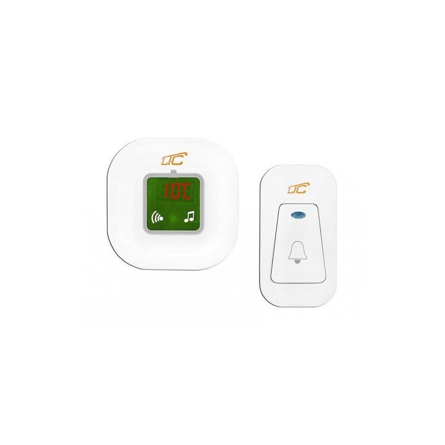LTC Wireless Doorbell with Thermometer (LXDZ1) – 2