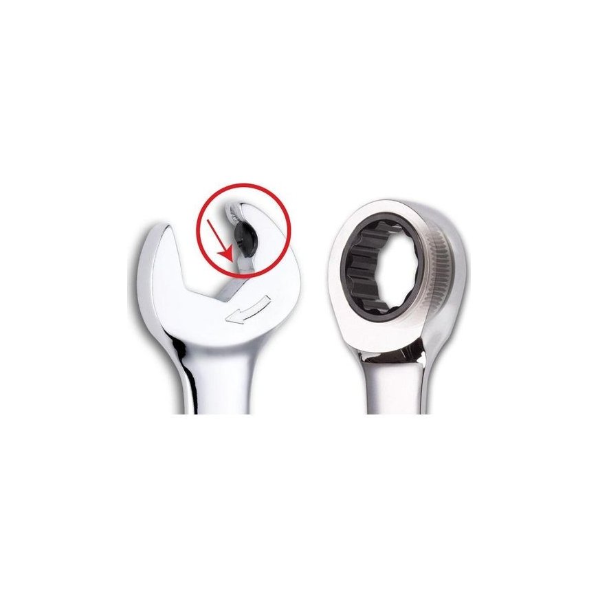 SATA SATA KLUCZ PŁASKO-OCZKOWY 22 mm Z GRZECHOTKĄ GL43214 – 2