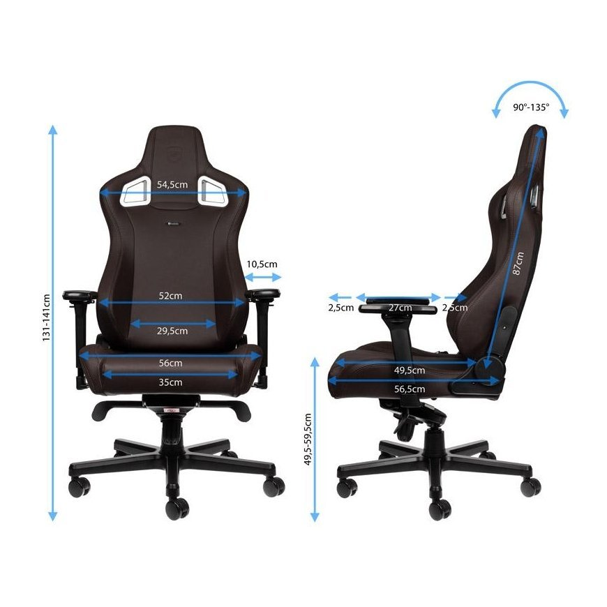 Žaidimų kėdė Noblechairs EPIC Java Edition Vinyl/PU hybrid leather Gaming Chair – 2