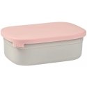 BEABA METAL LUNCH BOX WITH ADJUSTABLE COMPARTMENTS, DUSTY ROSE