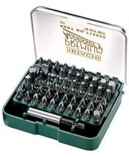 Hikoki Accessories Screwdriver bit set HITACHI 61-piece