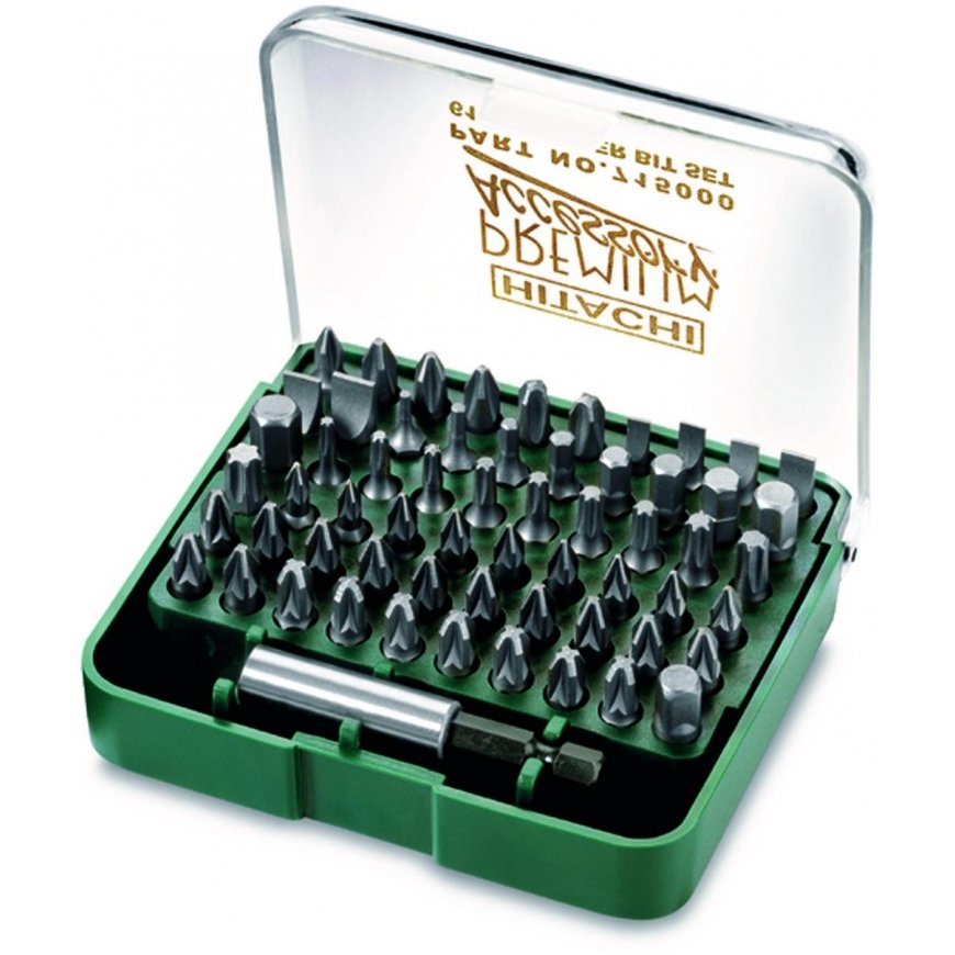 Hikoki Accessories Screwdriver bit set HITACHI 61-piece – 12