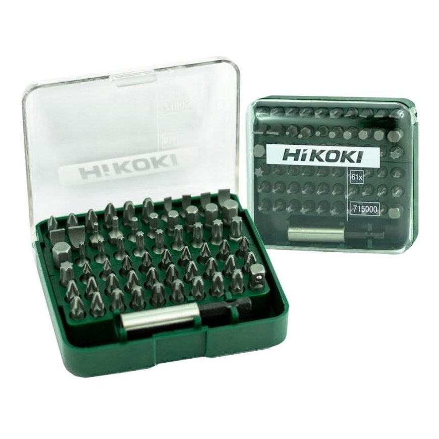 Hikoki Accessories Atsuktuvo antgalių rinkinys HITACHI 61-dalies – 14