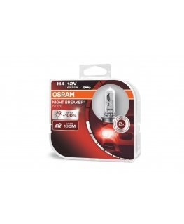 O-64193NBS-HCB halogeninė lemputė Osram H4 12V Night Breaker Sidabrinis +100% / 2 sztuki