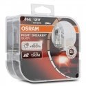 O-64193NBS-HCB halogeninė lemputė Osram H4 12V Night Breaker Sidabrinis +100% / 2 sztuki O-64193NBS-HCB halogeninė lemputė Osram H4 12V Night Breaker Sidabrinis +100% / 2 sztuki