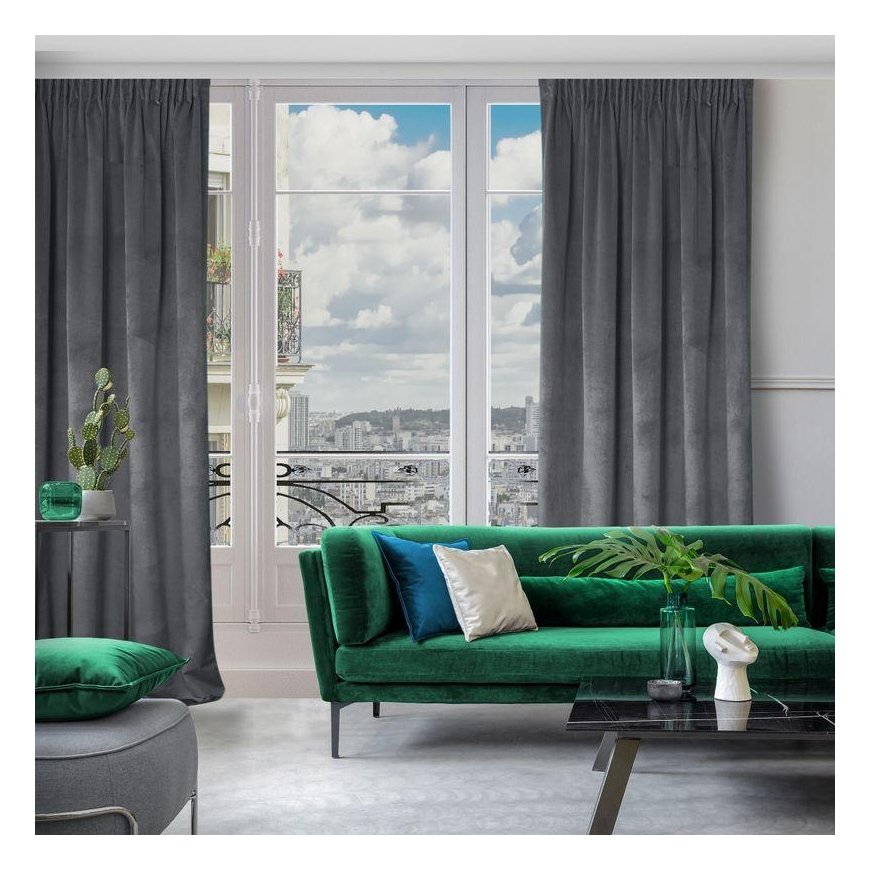 Eurofirany D91 / Z / ROSA / GRAF 140X270 T – 12