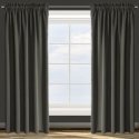 Eurofirany DESIGN 91 Night curtain made of smooth blackout fabric PARISA, 135X270 cm, strip / tunnel