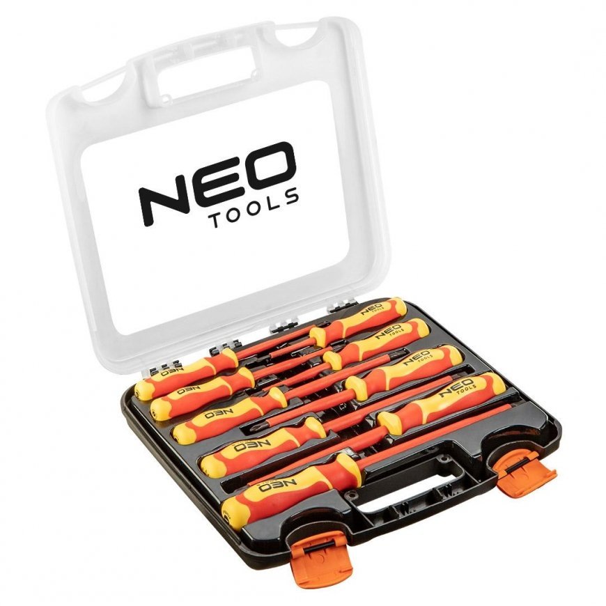Neo screwdriver set 1000V, 9 pcs (04-142) – 2