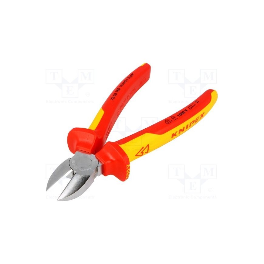 Žnyplės šoninio kirpimo 180mm VDE, Knipex – 2