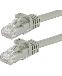 UTP patch cable, Cat.5e, RJ45 M / 50m, unshielded, gray