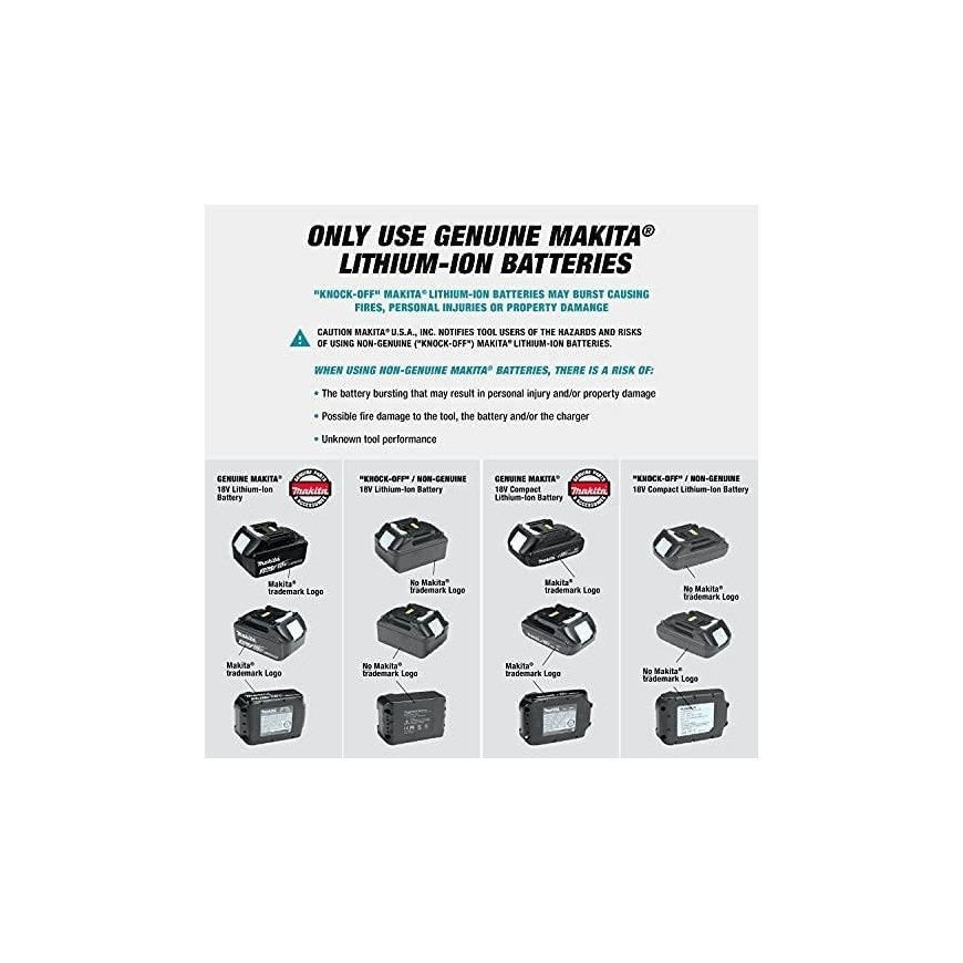 Makita 191J51-5 LXT Battery adapter 2X18V PDC01