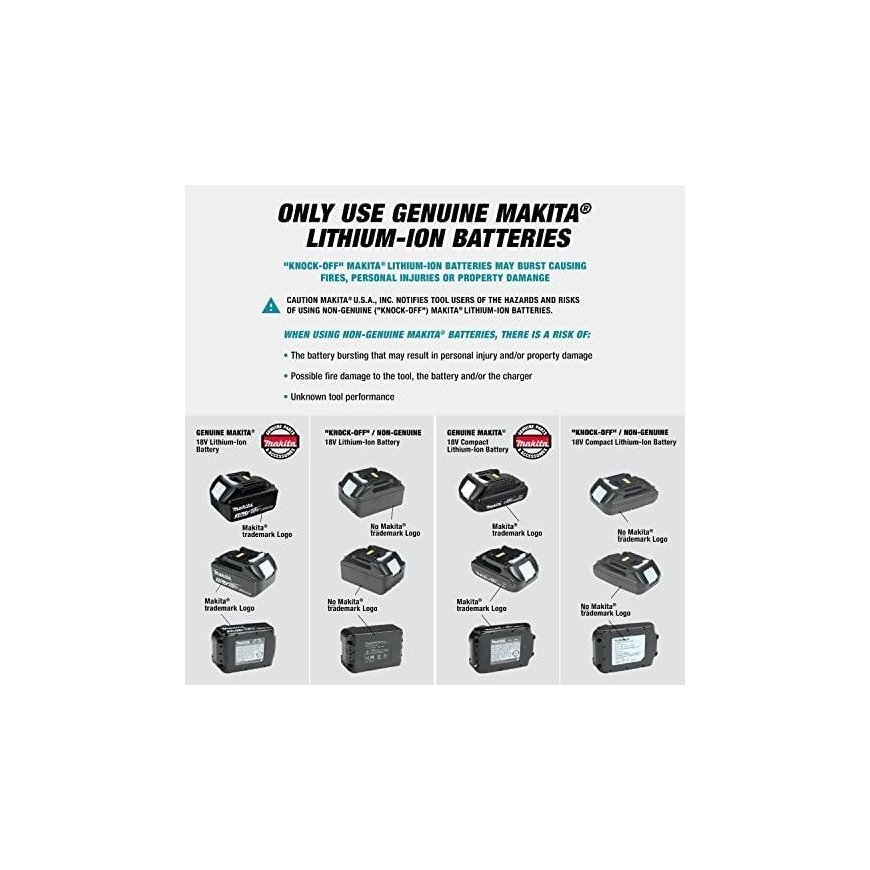 Makita 191J51-5 LXT Battery adapter 2X18V PDC01 – 2