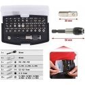 32 Piece Twist Bit Set KS TOOLS 32 Piece Twist Bit Set KS TOOLS