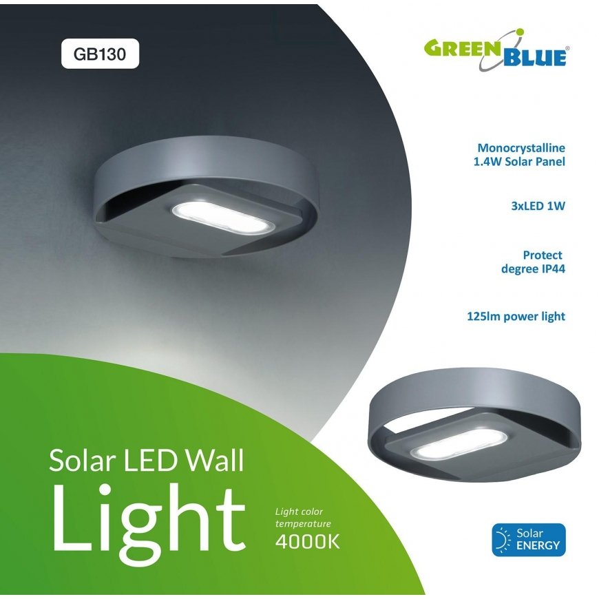 Lamp solar GreenBlue GB130 – 10