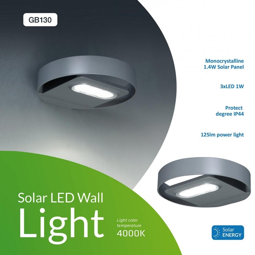 Lamp solar GreenBlue GB130 – 12