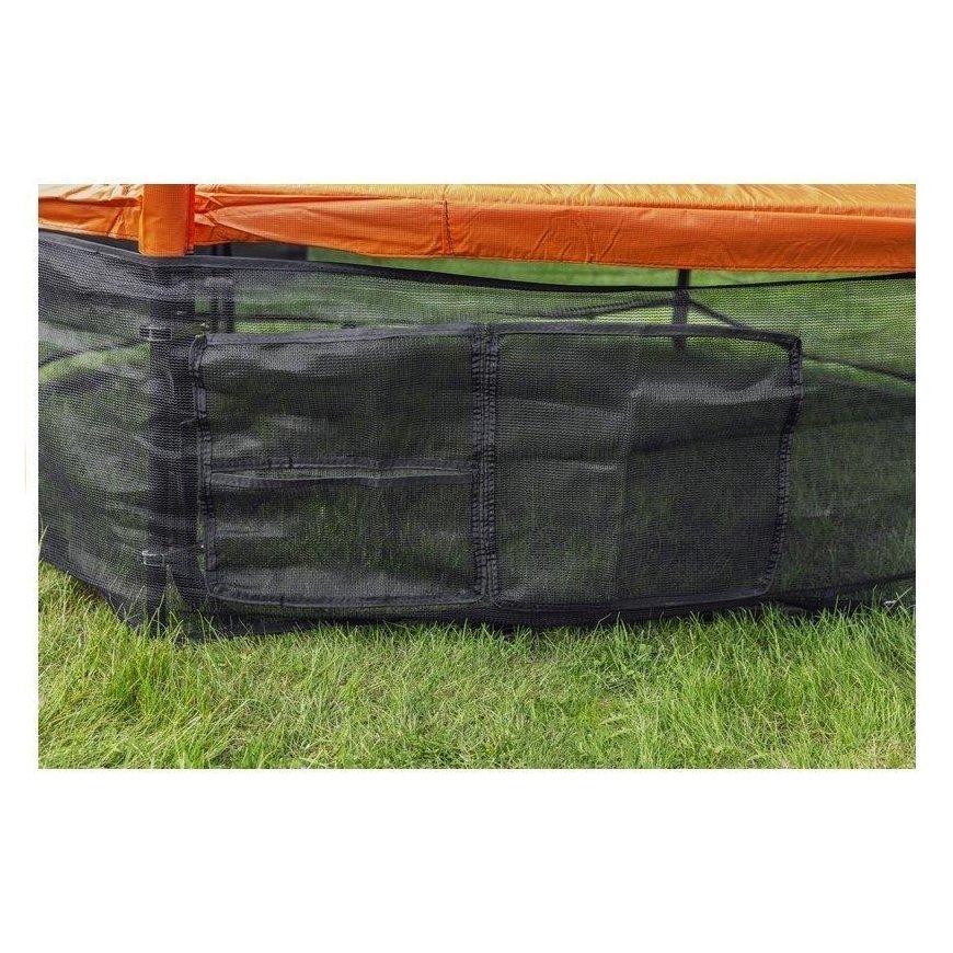 Trampoline Lean Sport 366 cm, black orange – 9