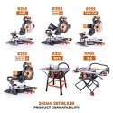 Evolution multi-function TCT saw Evolution RAGE 255mm 28z (EVO-255-MULTI)