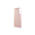 Guess Spėjimas spėjimas GUHCS22MLSLMGLA S22 + S906 levanda/levandų hardcase Silicone Script Metal lo