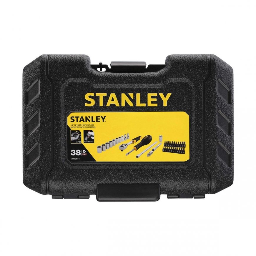 Stanley Socket komplektas 1/4 "38vnt + šildymas + priedai – 2