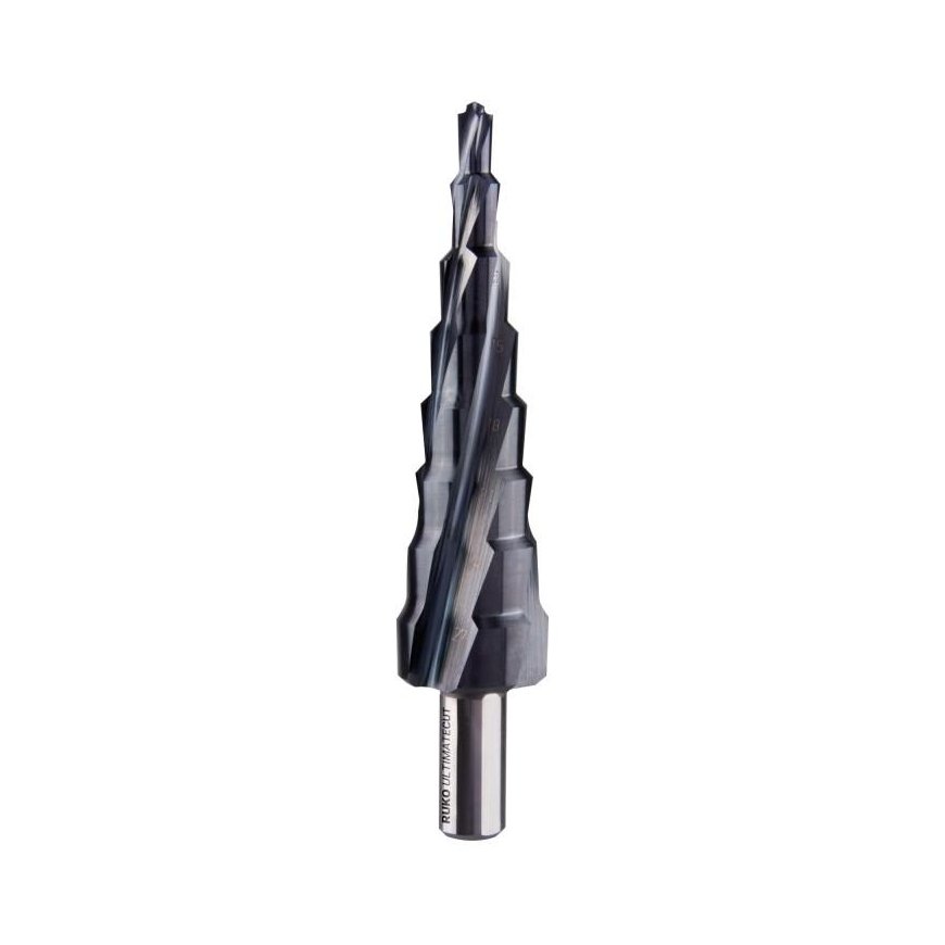 Pakopinis grąžtas RUKO ULTIMATECUT HSS Ø6-27mm – 5
