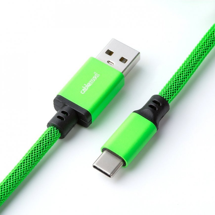 Cablemod CM-PKCA-CLGALG-KLG150KLG-R USB kabelis 1,5 m USB A USB C Žalia – 3