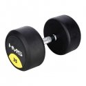 Rubber dumbbell HMS HG Pro - 47.5 kg Rubber dumbbell HMS HG Pro - 47.5 kg
