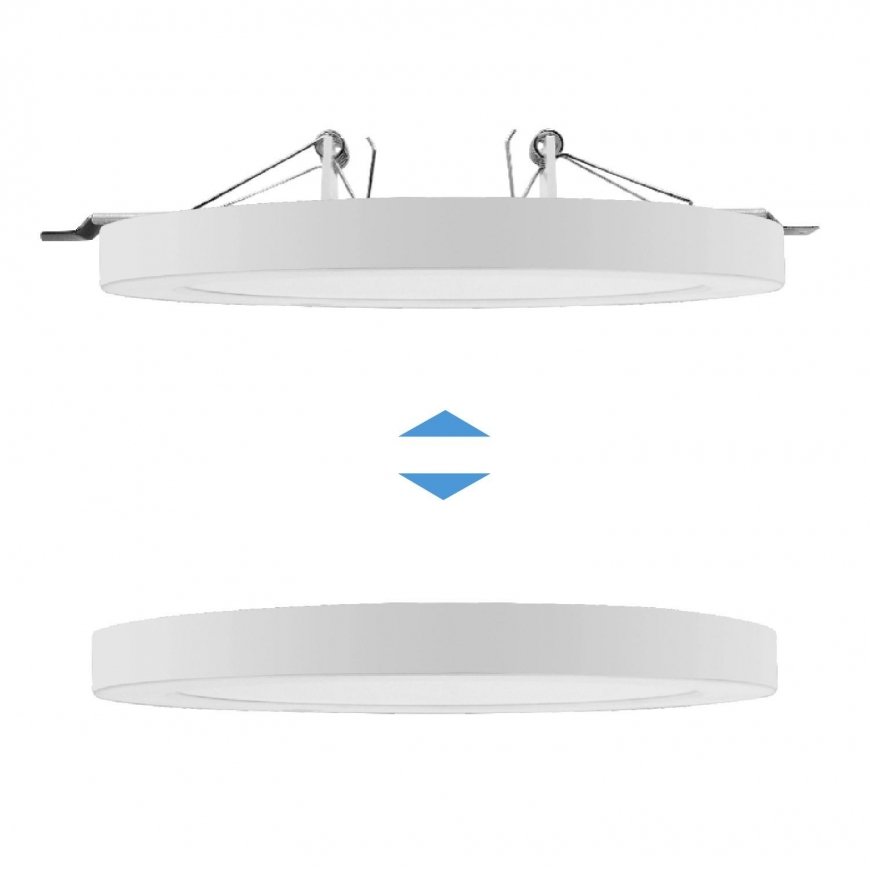 MACLEAN LD142 Led4U LD142 Panel ceiling LED 7in1 flush mounted surface ultra slim 30W 3 colors – 7