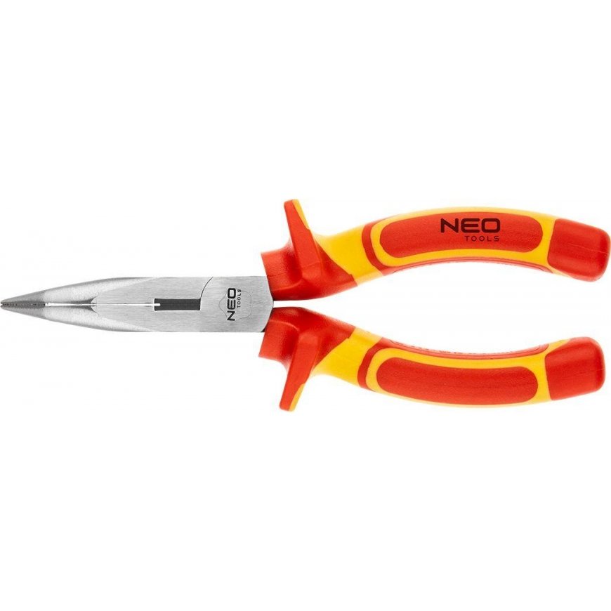 Neo Pliers curved 180mm 1000V polished