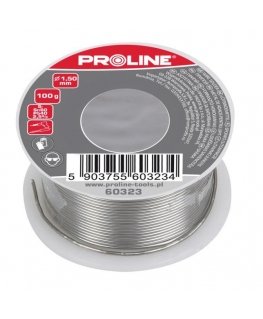 Proline Pro-Line lituoklis 1mm ritė 100g lizdinė plokštelė - 60322