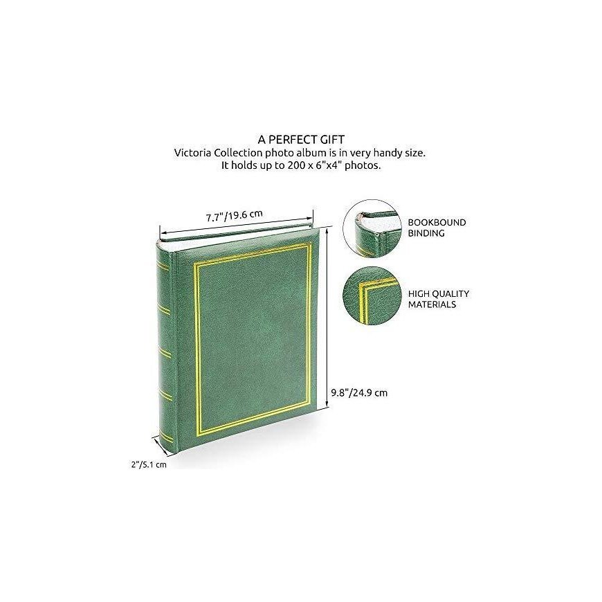 Victoria Collection Album B 10x15/200M Classic, green 2 pcs – 4