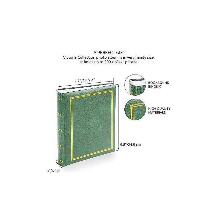 Victoria Collection Album B 10x15/200M Classic, green 2 pcs – 11