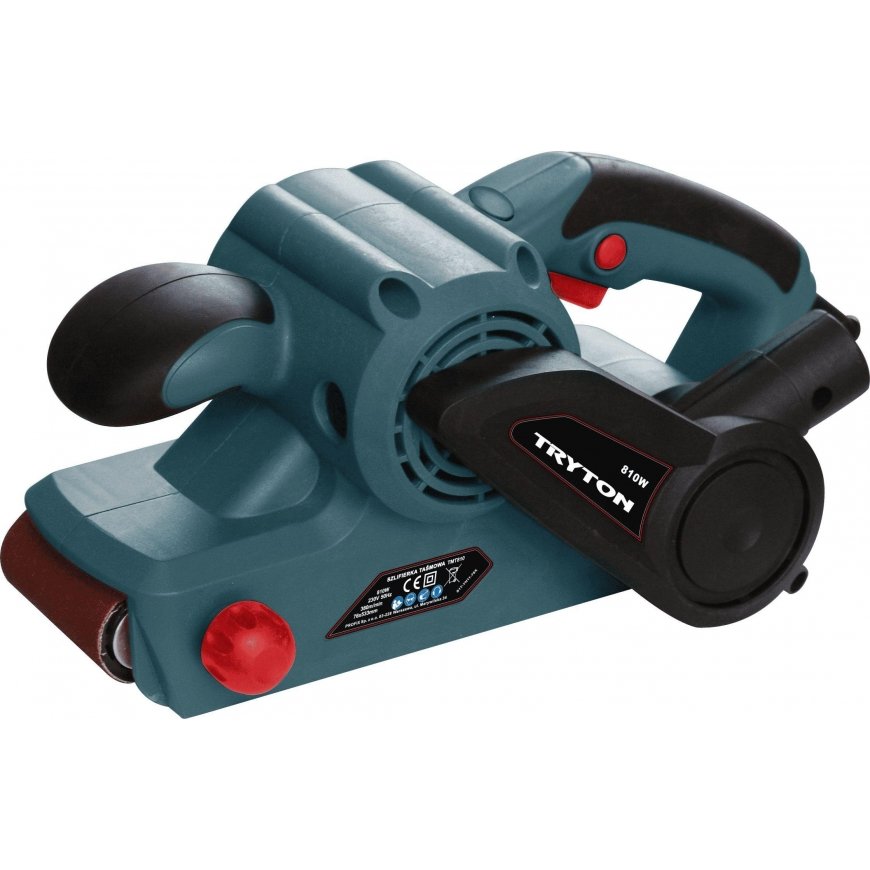 Tryton 810w belt sander, 533x76mm, 380m/min