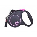 Flexi Black Design S 5 m suņa izvelkams svins Flexi Black Design S 5 m suņa izvelkams svins