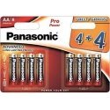 1x8 Panasonic Pro Power LR 6 Mignon AA 1x8 Panasonic Pro Power LR 6 Mignon AA
